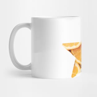 Orange Fruit Star Mug